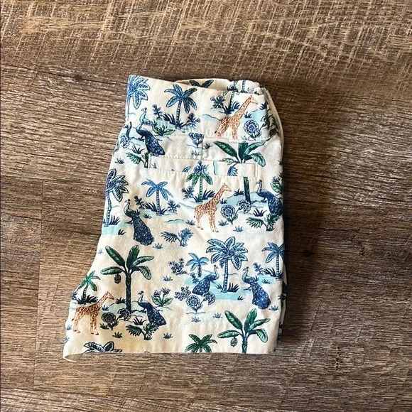 Janie and Jack Tropical Print toddler shorts - Picture 4 of 4